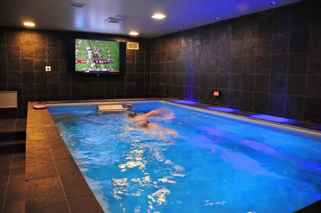 luxury basements - swimming pool