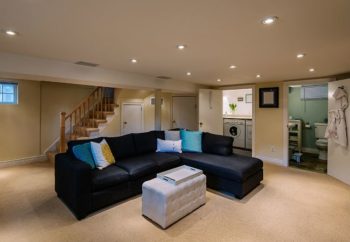 basement living area