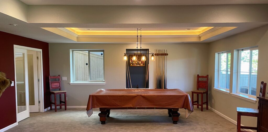 billiards with a pool table room